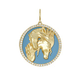 Seasons™️ Ryder Horse Interchangeable Emerald Charm