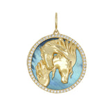 Seasons™️ Ryder Horse Interchangeable Emerald Charm