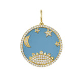 Seasons™ Starry Night Interchangeable Emerald Charm