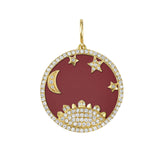 Seasons™ Starry Night Interchangeable Gemstone Charm