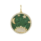 Seasons™ Starry Night Interchangeable Emerald Charm