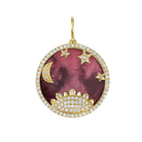 Seasons™ Starry Night Interchangeable Ruby Charm