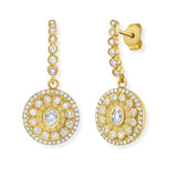 Serenity Diamond Dangle Earrings
