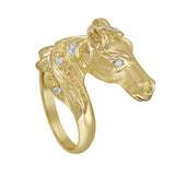 Legacy Fancy Diamond Satin Horse Ring