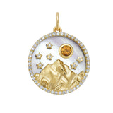 Zenith Mother of Pearl Mountain Medallion