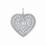 Eternal Diamond Heart Charm