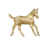 Legacy Satin Horse Brooch