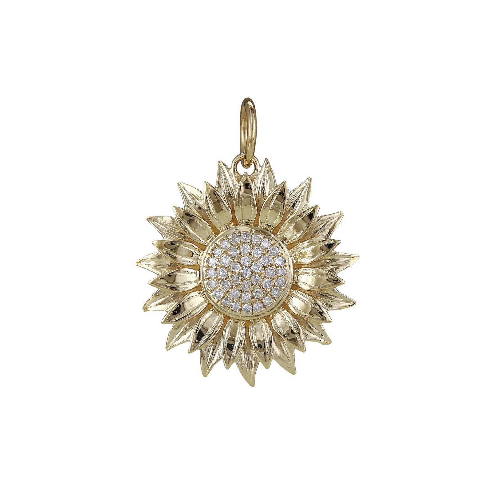 Mini Sunflower Necklace – Cynthia Jones Jewelry